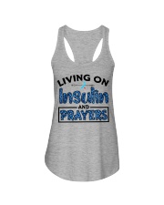 Insulin and prayer Ladies Flowy Tank thumbnail