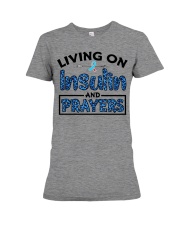 Insulin and prayer Premium Fit Ladies Tee thumbnail