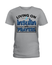 Insulin and prayer Ladies T-Shirt thumbnail