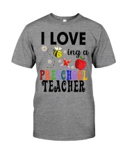 I love being a Preschool teacher Premium Fit Mens Tee thumbnail