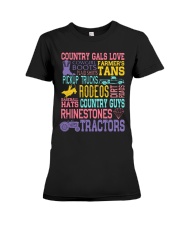 Country gals Premium Fit Ladies Tee thumbnail