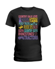 Country gals Ladies T-Shirt front
