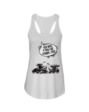 Moo Ladies Flowy Tank thumbnail