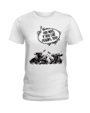 Moo Ladies T-Shirt front