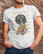 God says Classic T-Shirt apparel-classic-tshirt-lifestyle-26