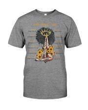 God says Premium Fit Mens Tee tile