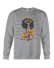 God says Crewneck Sweatshirt tile