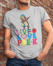 Live love Pre K Classic T-Shirt apparel-classic-tshirt-lifestyle-26