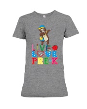 Live love Pre K Premium Fit Ladies Tee tile