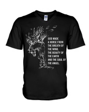 Horse lovers V-Neck T-Shirt thumbnail