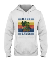 Jesus saves Hooded Sweatshirt thumbnail