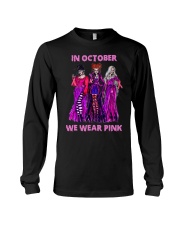 In october we wear pink Long Sleeve Tee tile