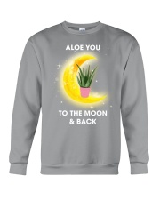 Aloe you to the moon and back Crewneck Sweatshirt thumbnail