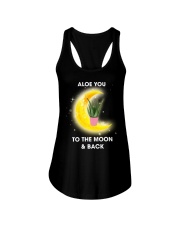 Aloe you to the moon and back Ladies Flowy Tank thumbnail