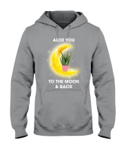 Aloe you to the moon and back Hooded Sweatshirt thumbnail