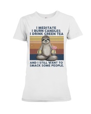 Meditate Premium Fit Ladies Tee thumbnail