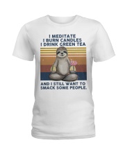Meditate Ladies T-Shirt front