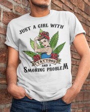 Jusst a girl with tattoos Classic T-Shirt apparel-classic-tshirt-lifestyle-26