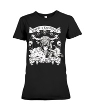 Respect existence Premium Fit Ladies Tee thumbnail