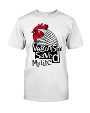 Veganism saved my life Premium Fit Mens Tee thumbnail