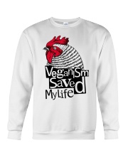 Veganism saved my life Crewneck Sweatshirt thumbnail