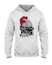 Veganism saved my life Hooded Sweatshirt thumbnail