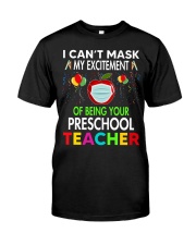 Teacher preschool Classic T-Shirt front