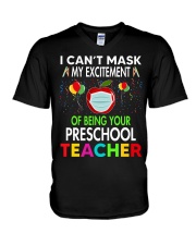 Teacher preschool V-Neck T-Shirt thumbnail