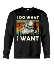 I do what i want Crewneck Sweatshirt tile