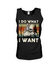 I do what i want Unisex Tank tile
