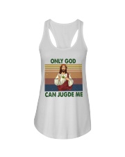 Only god can jugde me Ladies Flowy Tank thumbnail