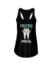 Teeth vacay mode Ladies Flowy Tank thumbnail