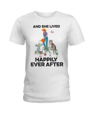And she lived happily ever after Ladies T-Shirt front