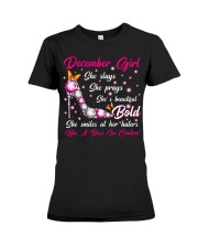 December girl Premium Fit Ladies Tee thumbnail