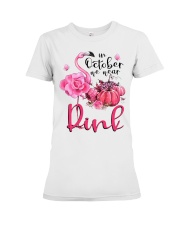 We wear pink Premium Fit Ladies Tee tile