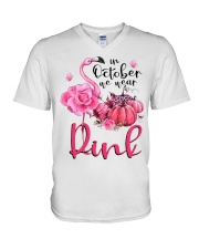 We wear pink V-Neck T-Shirt tile