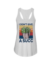 I don't give a succ Ladies Flowy Tank thumbnail