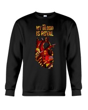 My blood is royal Crewneck Sweatshirt tile