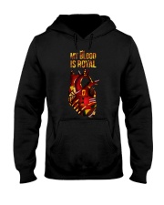 My blood is royal Hooded Sweatshirt tile