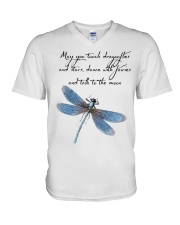 May you tough dragonflies and stars V-Neck T-Shirt thumbnail