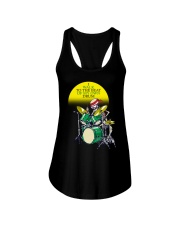 I walk to the beat Ladies Flowy Tank tile