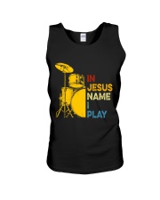 In Jesus name i play Unisex Tank thumbnail