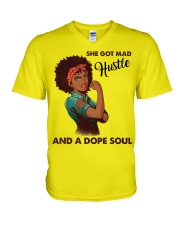 Dope soul V-Neck T-Shirt thumbnail