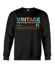 Vintage kindergarten teacher Crewneck Sweatshirt tile