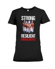 Strong resilient indigenous Premium Fit Ladies Tee tile