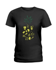 Dentist pinaple Ladies T-Shirt tile