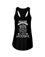 Never Underestimate Ladies Flowy Tank thumbnail