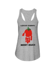 I love my students berry much Ladies Flowy Tank thumbnail