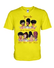 Loved V-Neck T-Shirt tile