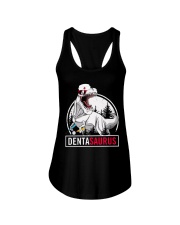 Dentist dentasaurus Ladies Flowy Tank thumbnail